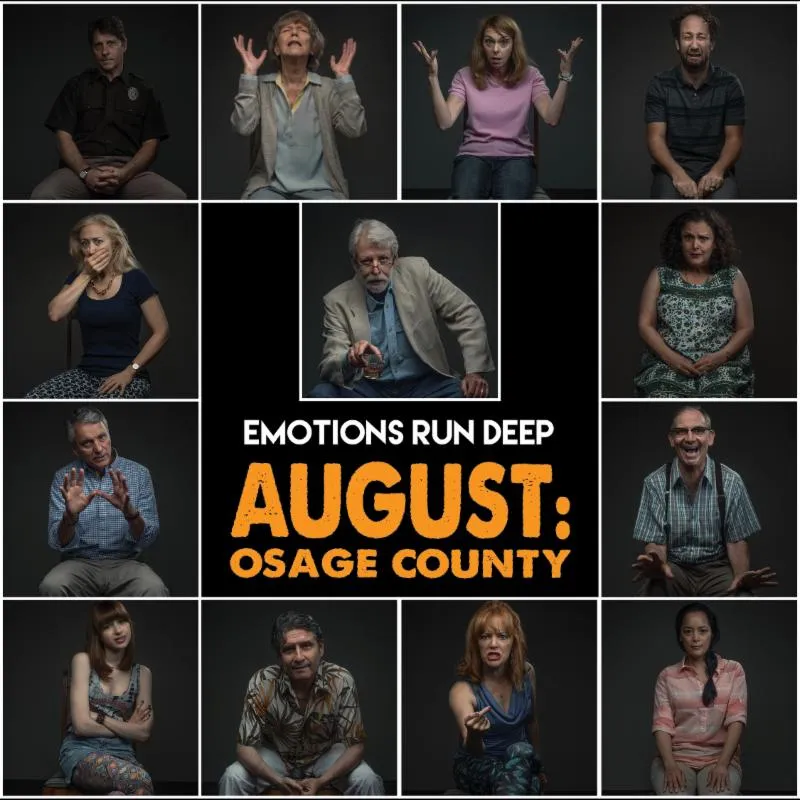 A grid of photos featuring people with their arms raised, one of which features a woman saying "I love Oz" to the camera.
Two women making a peace sign with their right hand on top of their head.
Three pictures of older men who are holding up their thumb and index finger in between two fingers in a peace sign position.
A group of people sitting down, one man clapping his hands.